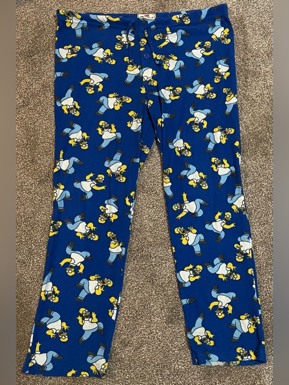 The Simpsons Men’s Homer Printed Pajama Pants